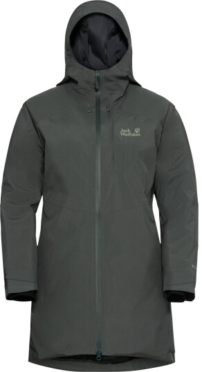 Jack Wolfskin Women's Icecape 2l Down Ins Jacket Rds Slate Green L