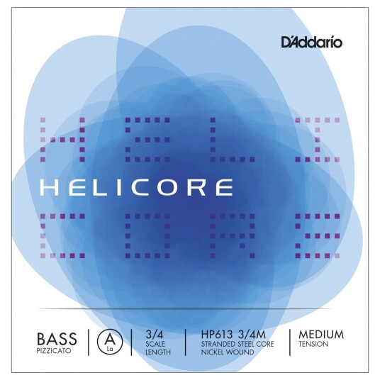 DAddario Helicore Pizzicato Double Bass A String 3/4 Size Medium