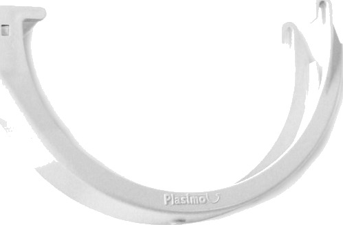 Plastrennehette 11" hvit white