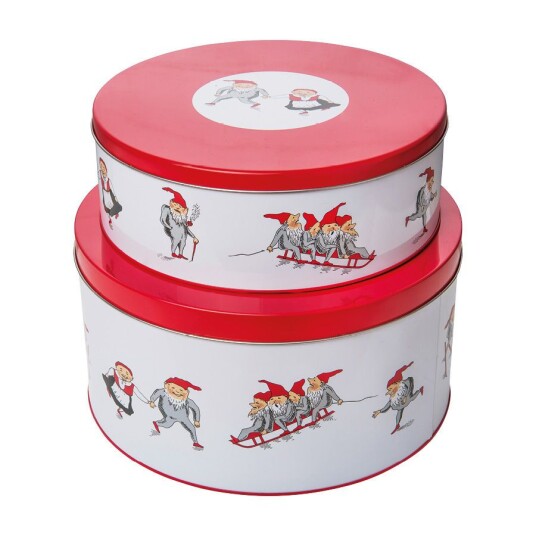 Hadeland Glassverk Kakeboks 2 pk Nisseserviset Hadeland Glassverk Kakeboks 2 pk Nisseserviset