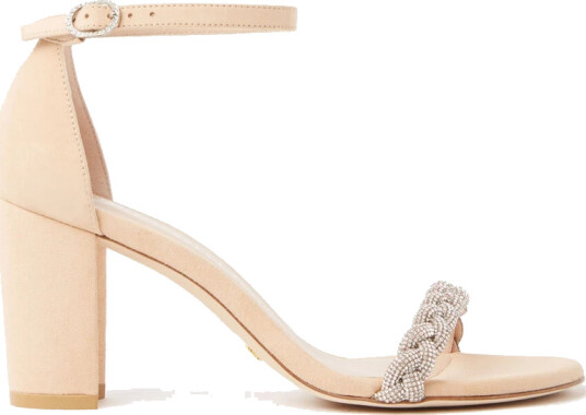 Stuart Weitzman Dame Sko Beige 38 EU,
