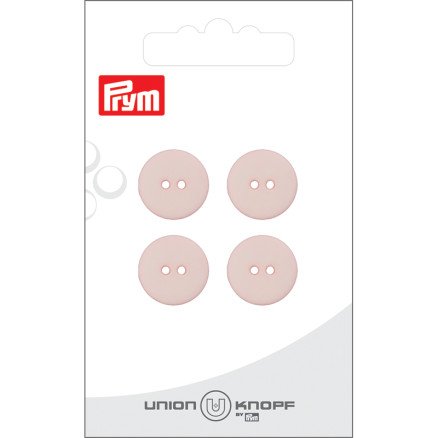 Prym flat plastknapp rosa 15 mm 4 stk Prym flat plastknapp rosa 15 mm 4 stk