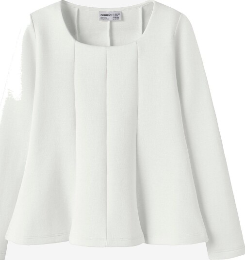 Name It Bluse Nkfofana Ls Top Hvit
