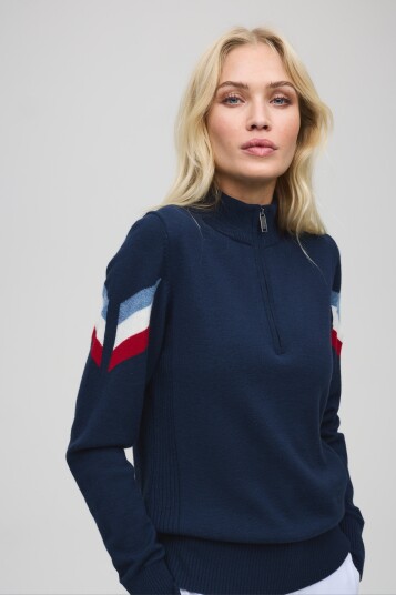 Les Arcs Elsa Ski Polo Dame White L Les Arcs Elsa Ski Polo Dame White L