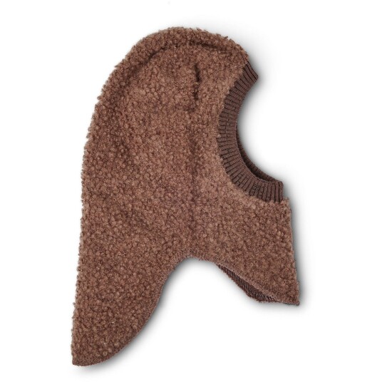 Smallstuff Rose Brown Balaclava Bouclé Merinoull 56-62
