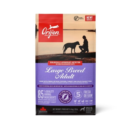 Orijen Hundemat for Store Raser - Kylling & Fisk 11,4 kg