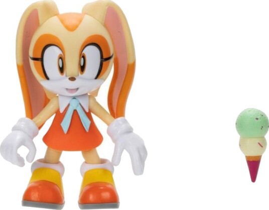 Sonic the Hedgehog Figur 10cm Moderne Cream m/ iskrem