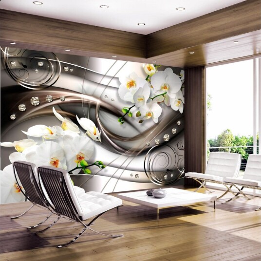 Fototapet Breeze And Orchid 250x175 - Artgeist sp. z o. o.