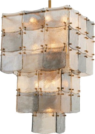 Giardano Chandelier Antique Brass