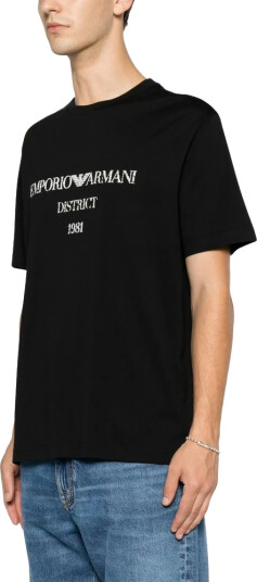 Emporio Armani Herre Topper Svart S,
