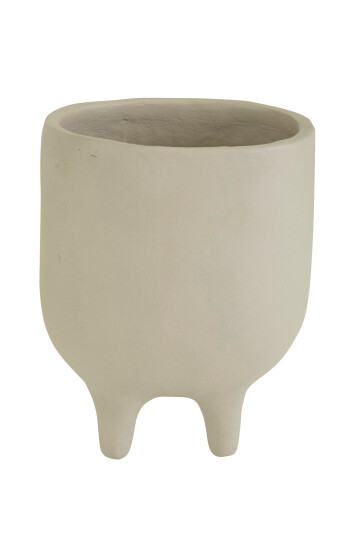 Homeroom| Vase Grand Pillar 14x10 H18 Grå