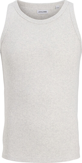 Jack & Jones Jjeorganic Rib Tank Top Sn White L