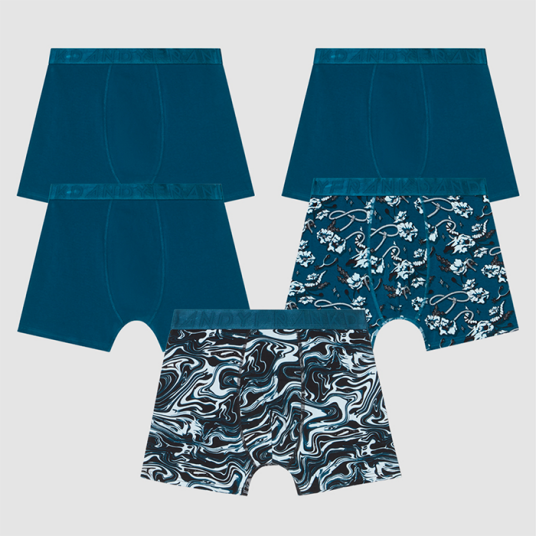 Frank Dandy Boxershorts 5 pack Blå Blue XXL