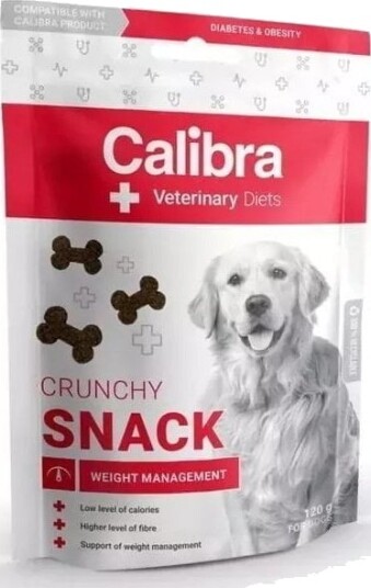 Calibra Vd Hund Crunchy Snack Weight Management 120 G