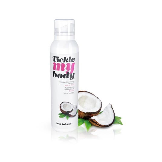 Tickle My Body Massage Foam Coconut Tickle My Body Massage Foam Coconut