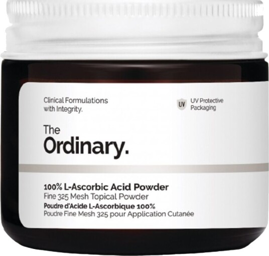 The Ordinary 100% L-Ascorbinsyre Pulver Ansiktsserum 20g - Vegansk og Alkoholfri