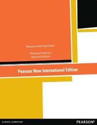 Reason And Argument Av Richard Feldman Reason And Argument Av Richard Feldman