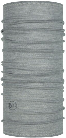 Buff Hals Lightweight Merino Wool Solid Light Grey Buff Hals Lightweight Merino Wool Solid Light Grey