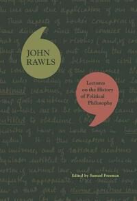 Lectures On The History Of Political Philosophy Av John Rawls