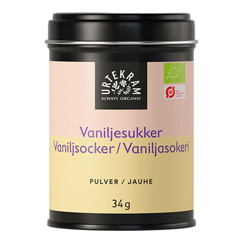 Urtekram Vaniljesukker Økologisk 34 g Urtekram Vaniljesukker Økologisk 34 g