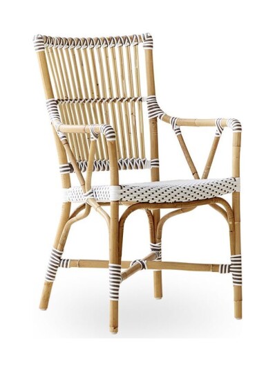Sika-Design - Monique Caféstol m. Armlen - Hvit