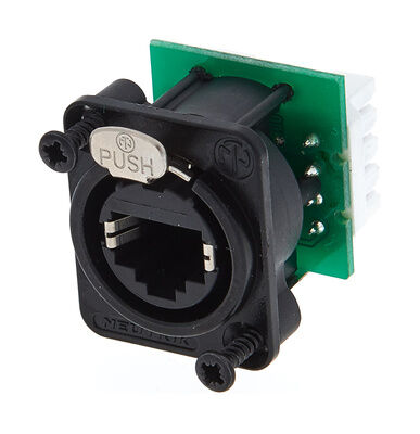 Neutrik NE8 FDV-YK B RJ-45 Einbaubuchse Neutrik NE8 FDV-YK B RJ-45 Einbaubuchse