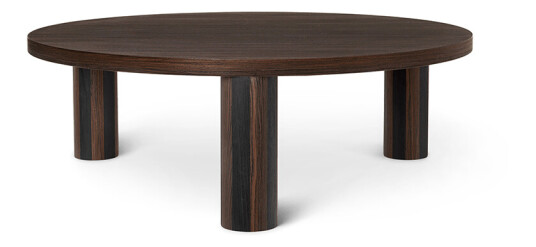 ferm LIVING Post sofabord oak smoked, large, lines ferm LIVING Post sofabord oak smoked, large, lines