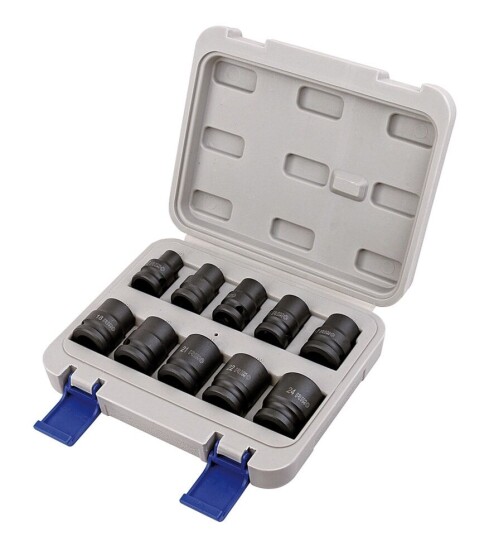 Irimo Krafthylser 1/2" I Sett 10-24 Mm 10 Deler