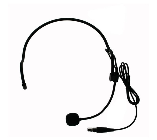 LD Systems WS100MH1 Hodebøylemikrofon Kondensator Svart Mikrofon
