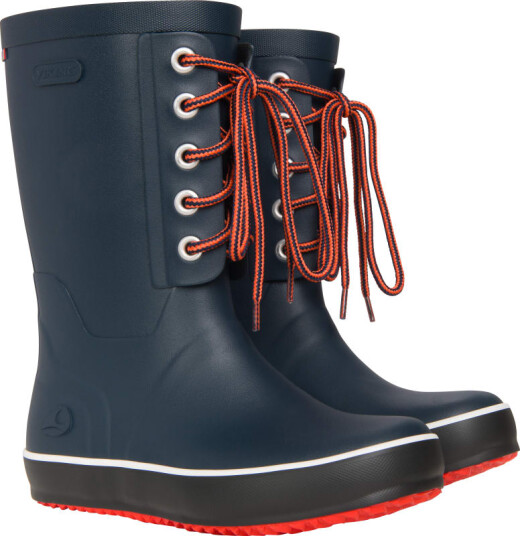 Viking Kids' Retro Logg 31, Navy/Red