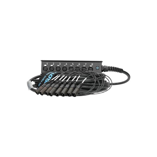 Klotz Slw080xe10 Straightlink 8 Channels 8/0 Xlr - Single Ground, 10m