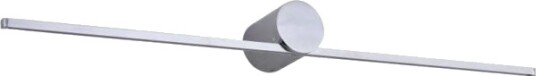 Vegglampe Light Prestige Til Speil Modern Slim Krom Lang Smal Vegglampe Light Prestige Til Speil Modern Slim Krom Lang Smal