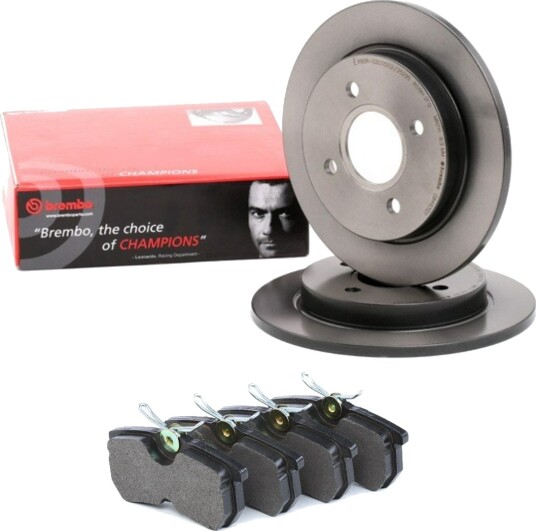 BREMBO BRB3405N0150 Bremseskiver og -klosser BREMBO BRB3405N0150 Bremseskiver og -klosser