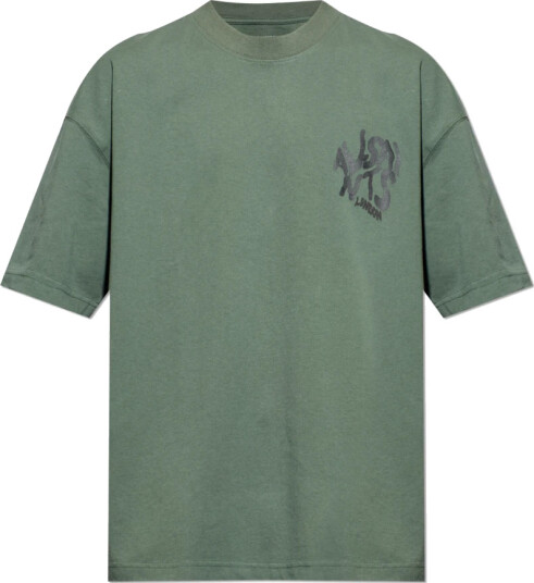 AllSaints Herre Topper Grønn 2XL,