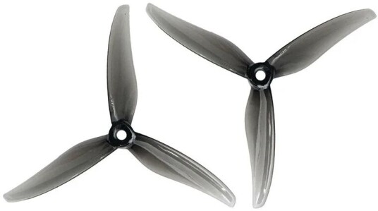 Gemfan Hurricane Fury 3 Blade 5131 Clear Gray