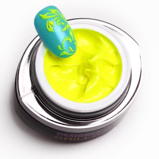Brillbird Norge Designer gel   Neon Gul