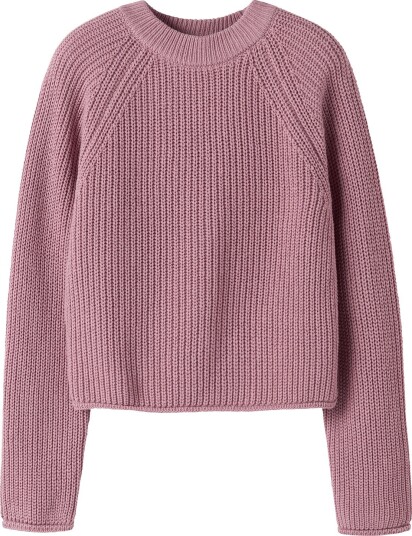 Name It Nkfvenja Ls Loose Short Knit LILAS 122 128