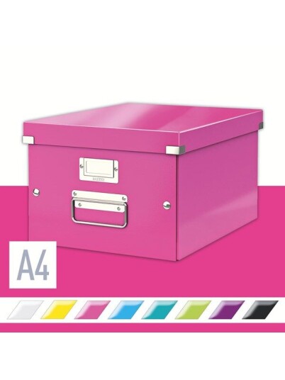 Leitz Oppbevaringsboks Click & Store WOW Medium Leitz Oppbevaringsboks Click & Store WOW Medium