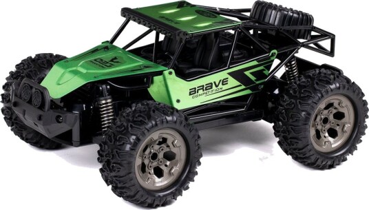Tec Toy Brave RC Buggy 1:12 2.4GHz Grønn Tec Toy Brave RC Buggy 1:12 2.4GHz Grønn