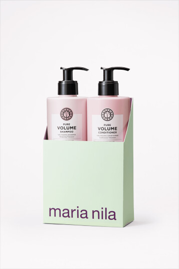 Maria Nila Pure Volume Shampoo og Balsam Duo 2x500ml - Vegansk og Ikke Dyretestet Maria Nila Pure Volume Shampoo og Balsam Duo 2x500ml - Vegansk og Ikke Dyretestet