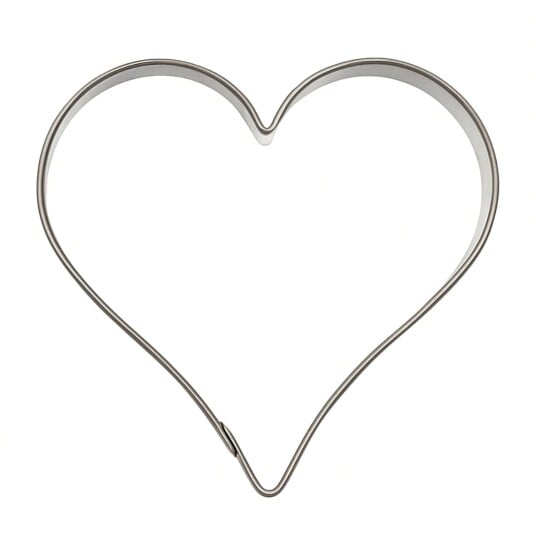 Pepperkakeform Hjerte 2 S 6 Cm Pepperkakeform Hjerte 2 S 6 Cm