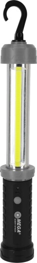 Mega Arbeidslykt 3W Cob Oppladbar Usb C 600 Lm Magnet