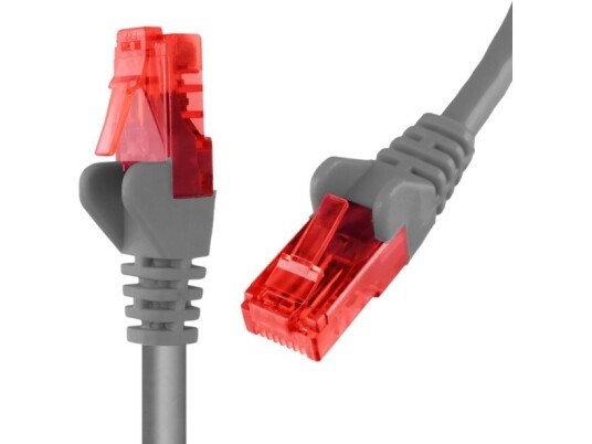 Spacetronik Kabel Rj45 Cat 6 U/Utp Awg24 Szary 15M