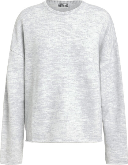 Weekday Boxy Knitted Jumper Grey XL