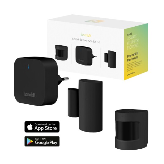 Hombli - Smart Bluetooth Sensor Kit, Black Hombli - Smart Bluetooth Sensor Kit, Black