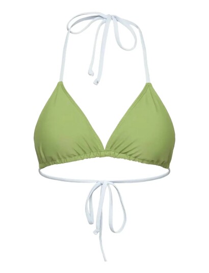 Rosemunde Rwshiitake Triangle Bikini Top Green S