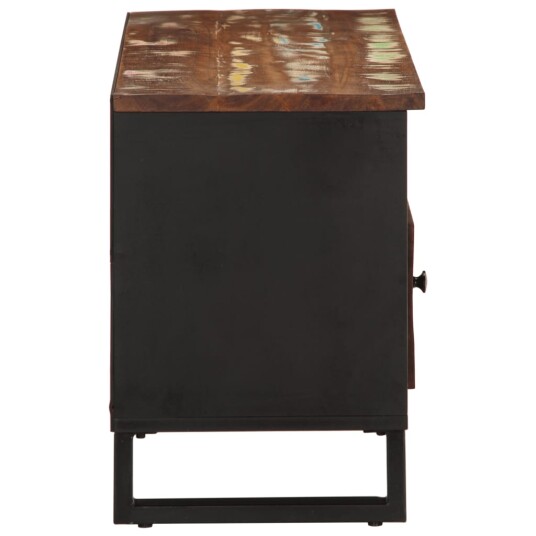vidaXL TV-benk 100x33x46 cm gjenvunnet heltre og konstruert tre vidaXL TV-benk 100x33x46 cm gjenvunnet heltre og konstruert tre