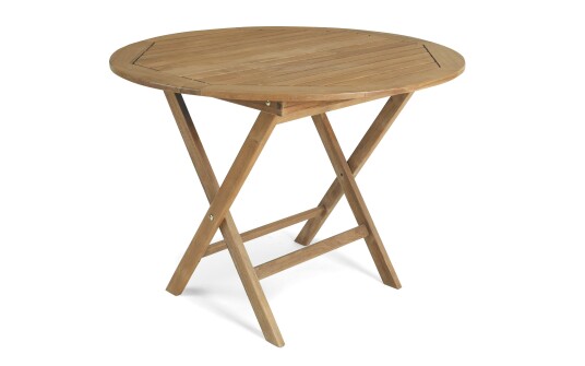 Brafab Turin fällbord Teak 100 cm Brun Brafab Turin fällbord Teak 100 cm Brun