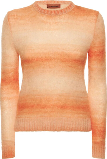 Missoni Dame Strikkevarer Oransje XL,