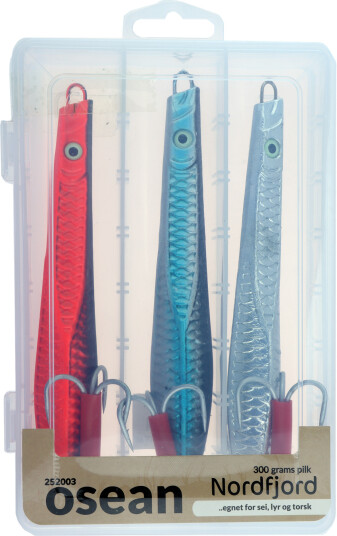 Osean Nordfjordpilken 3pk Blyfri 300gr Osean Nordfjordpilken 3pk Blyfri 300gr